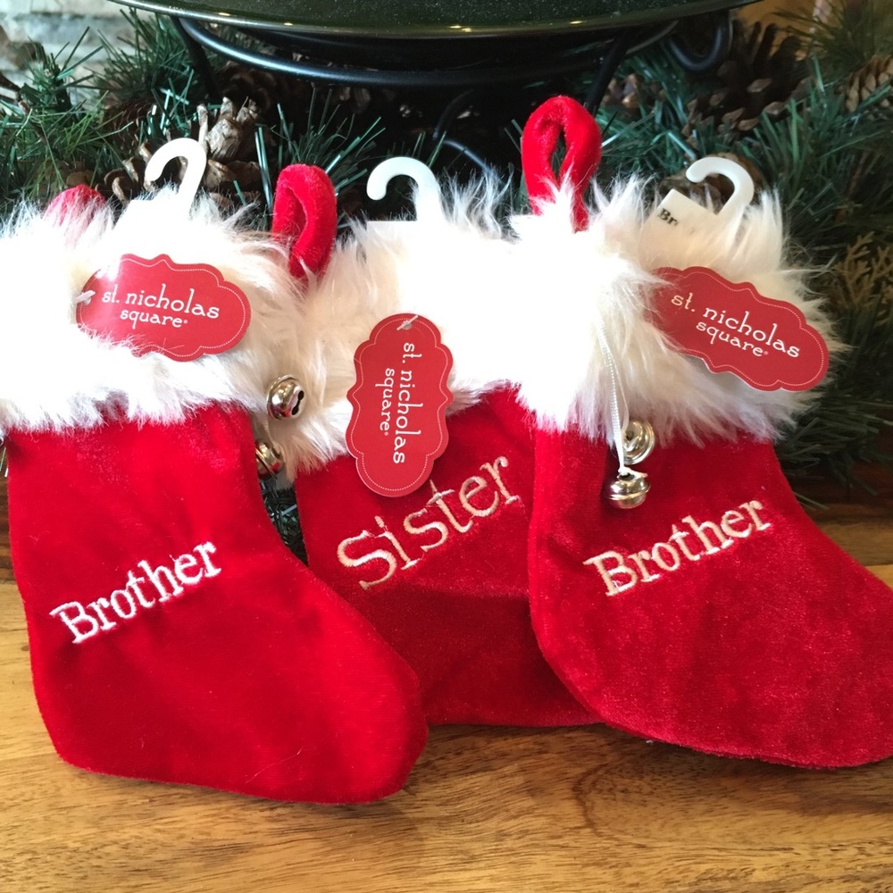 NWT Set of 3 Mini Stockings🎄